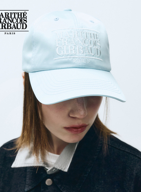 MARITHE鸭舌帽 宽帽檐男女同款情侣款经典LOGO色棒球帽25年秋韩系