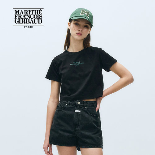 MARITHE短袖T恤2025春夏新款