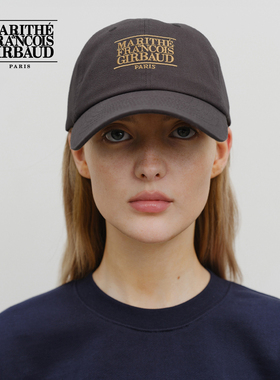 【车银优同款】MARITHE经典小LOGO鸭舌帽 男女情侣棒球帽子25年秋