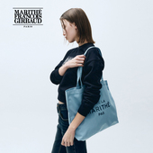 MARITHE法式 环保袋 潮流印花简约实用大容量单肩手提包25年夏韩系