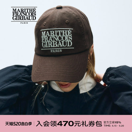 MARITHE潮流情侣经典LOGO棒球帽