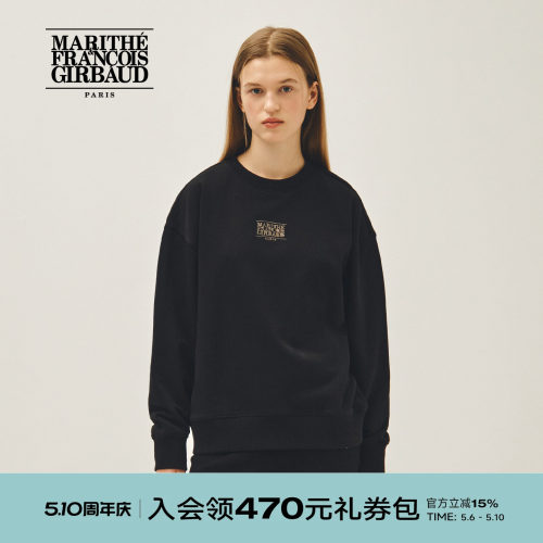 MARITHE小经典LOGO卫衣