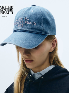 MARITHE字母LOGO棒球帽 潮流时尚男女同款情侣款刺绣鸭舌帽25年冬