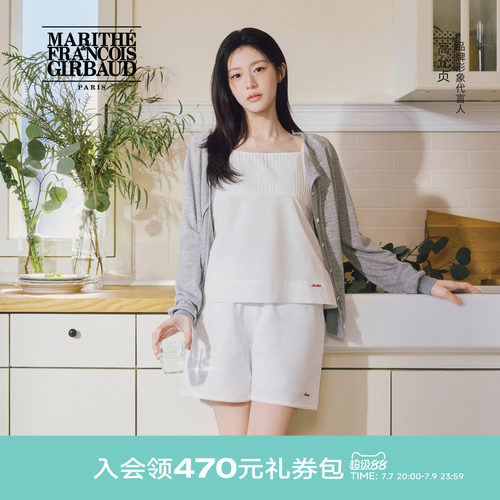 MARITHE女士蕾丝装饰短裤