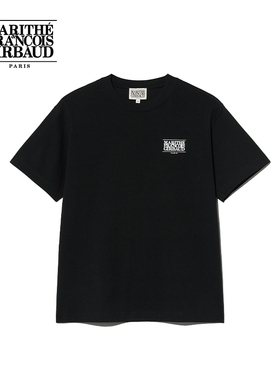 MARITHE经典LOGO短袖T恤 潮流男女同款情侣圆领上衣 2025年夏韩系