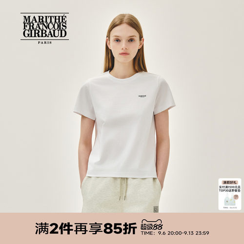 MARITHE女士小LOGOT恤