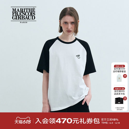 MARITHEM+FGLOGO插肩T恤