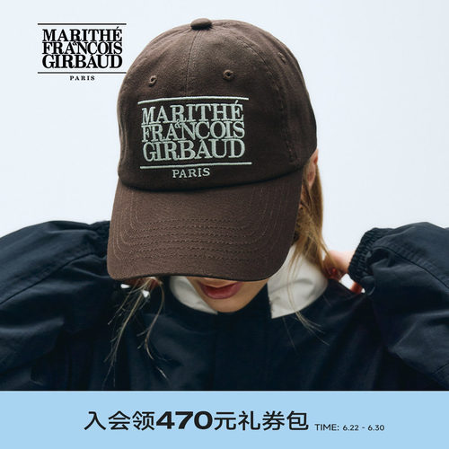 MARITHE潮流情侣经典LOGO棒球帽