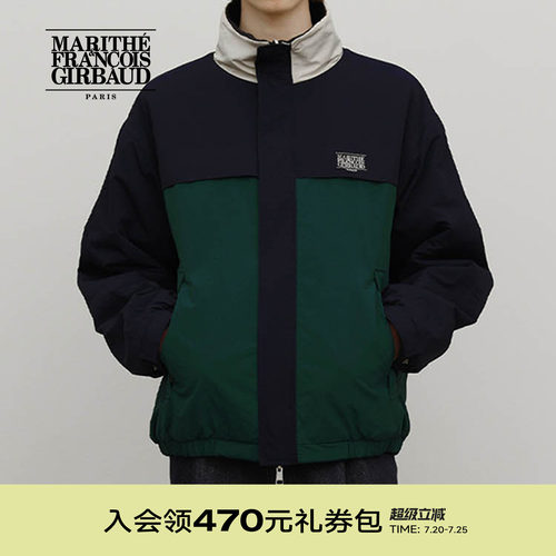 MARITHE经典LOGO双面穿夹克
