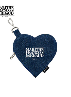 MARITHE韩系经典LOGO心型钥匙扣 休闲日常气质通勤2025年秋春韩系