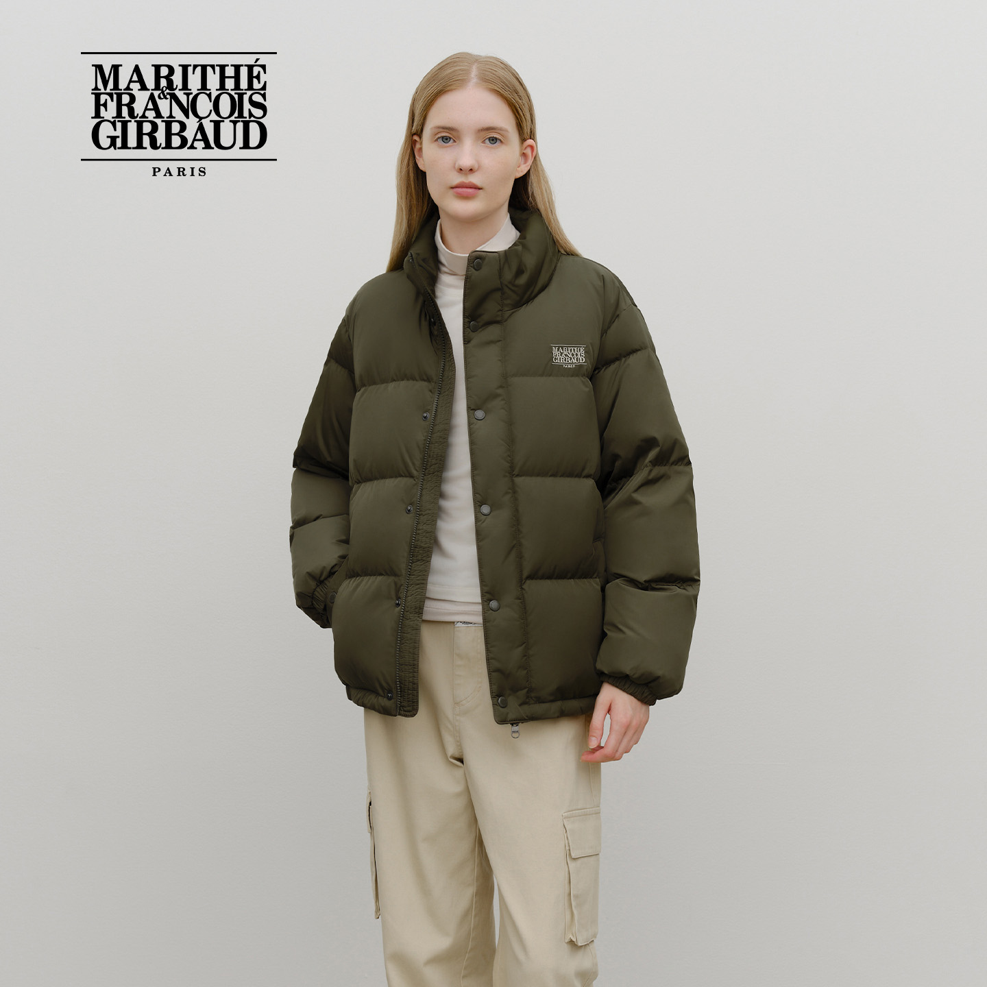 MARITHE经典LOGO羽绒服