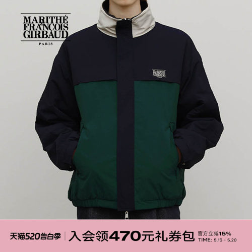 MARITHE经典LOGO双面穿夹克