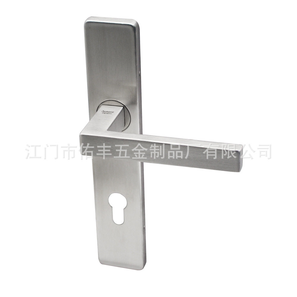 欧式简约304不锈钢拉丝一体面板办公门锁 方管执手锁 室内大门锁,鲜花速递/花卉仿真/绿植园艺,其它园艺用品,淘宝优惠券,粉丝福利购,淘宝优惠卷