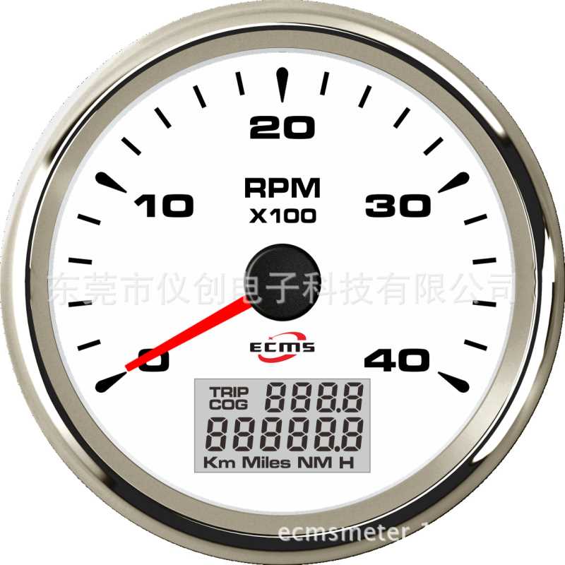 85mm指针转速表  1-300可调   多色背光