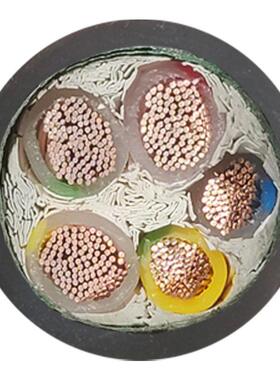 奇帆电缆Yjvr/Vvr2 3 4 5芯10 16 25 35方铜芯国标多股软电缆