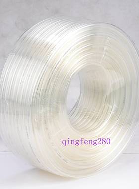 50米透明PU20X16气动软管蓝色气线内径16外径20MM红PU气管20*16