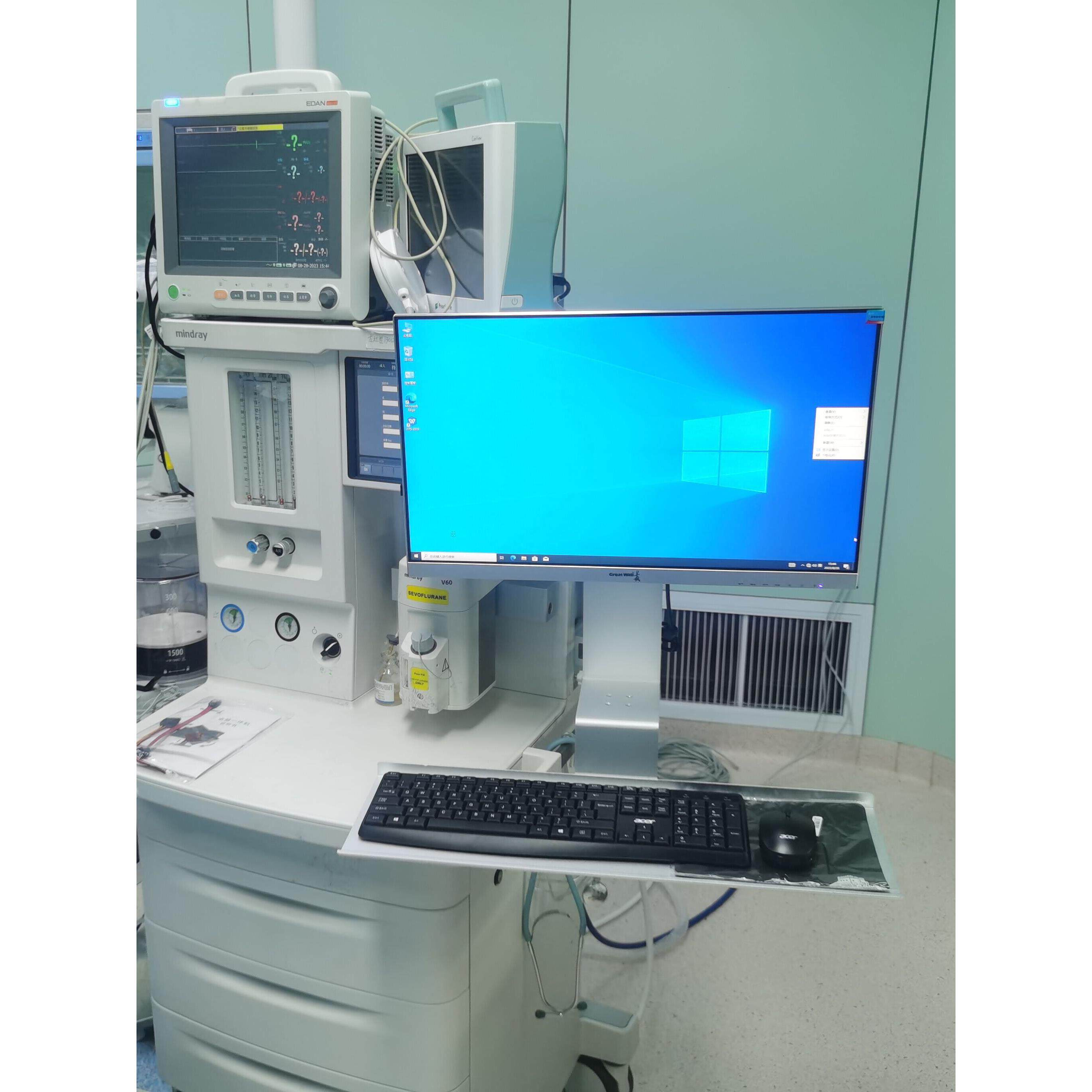 迈瑞谊安德尔格GE麻醉机手麻支架显示器支臂电脑手麻工作站推车