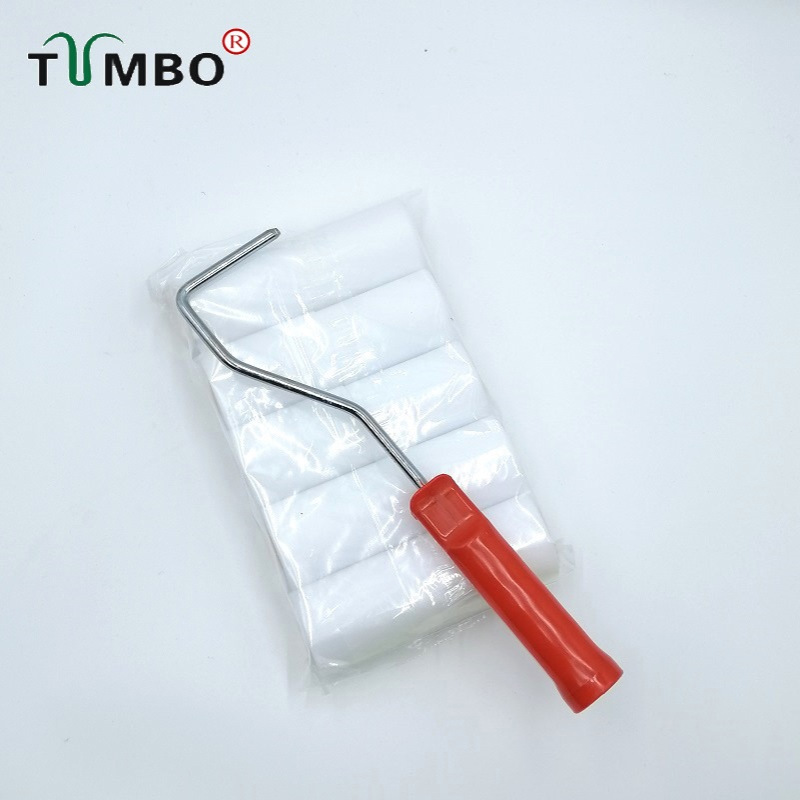 工厂直销TUMBO50高密度2寸油性海绵滚刷墙改色耐溶剂油漆工具刷