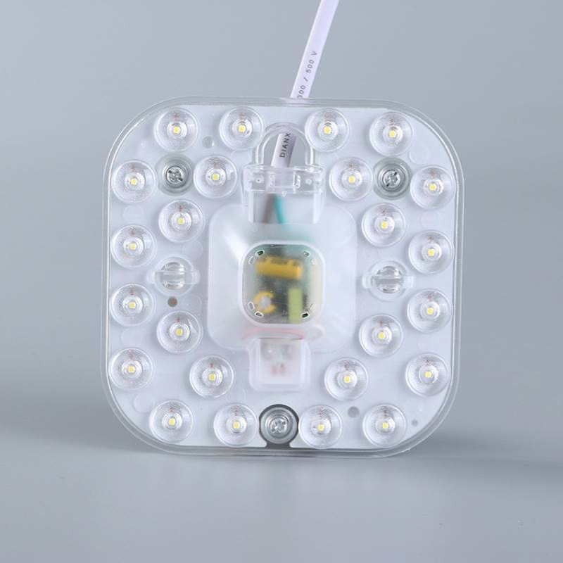 厂家供应 LED吸顶灯改造贴片模组 LED光源 方形常亮声光控灯板