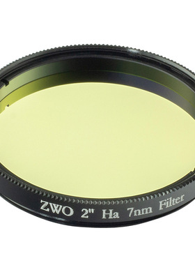 ZWO振旺2英寸窄带滤镜 深空摄影天文滤镜Ha SII OIII带框新品行星