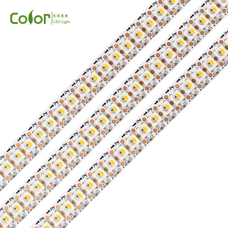 5050RGBW-LC8812B/SK6812 5V 144灯幻彩灯带单点控制跑马灯