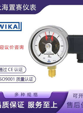 德国威卡PGS21.100 wika电接点压力表 多开关电接控制和调节气体