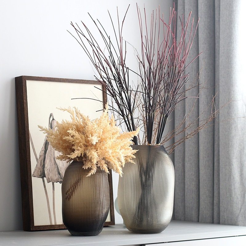 北欧简约轻奢彩色玻璃花瓶摆件家居餐桌装饰水培花器,鲜花速递/花卉仿真/绿植园艺,其它园艺用品,淘宝优惠券,粉丝福利购,淘宝优惠卷