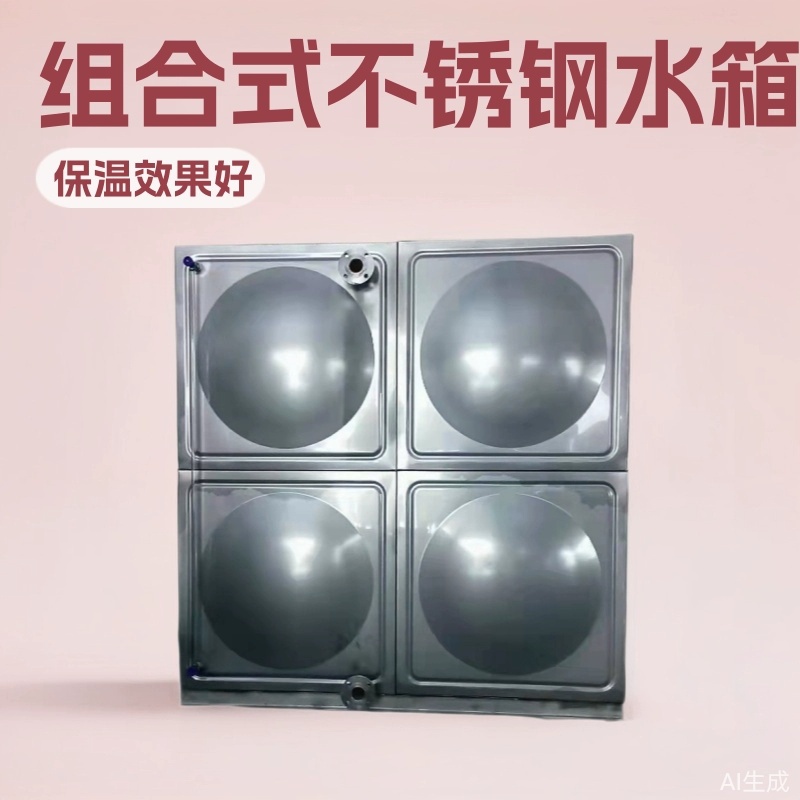 不锈钢水箱 现货销售组合式消防蓄水箱生活储水水箱保温水箱