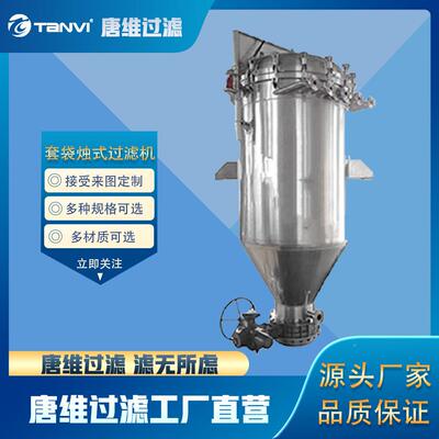 JYM不锈钢密式烛固液分离滤器滤饼脱水精过滤过机大流量保安过滤