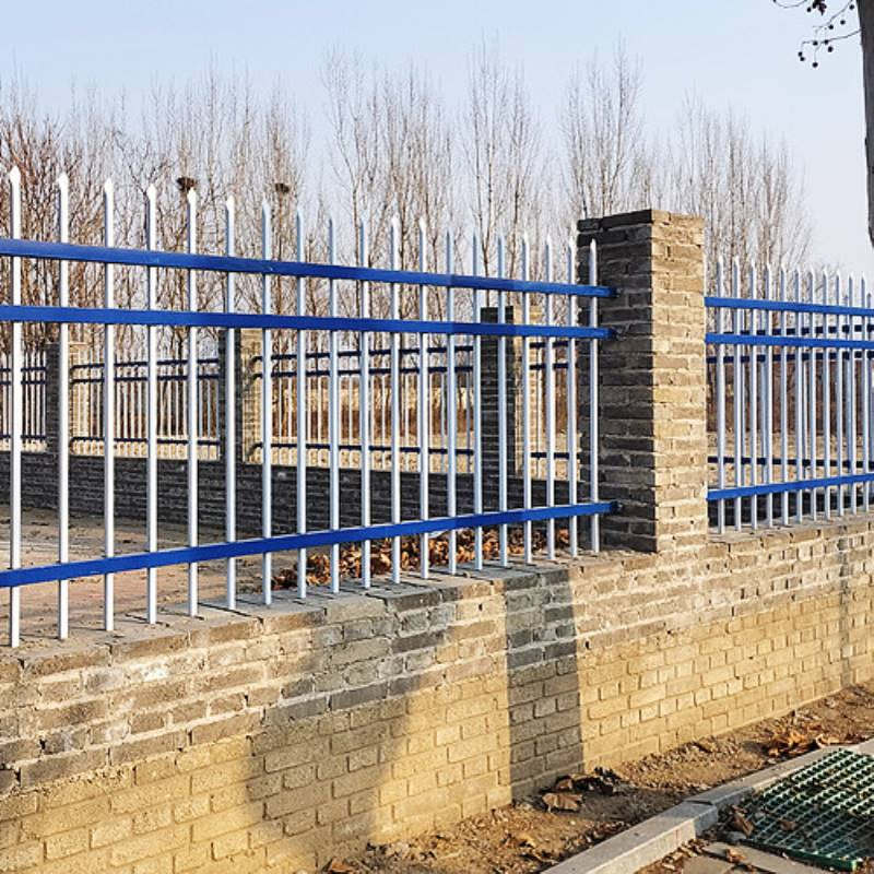 锌钢护栏厂家批发别墅庭院小区围墙铁艺栏杆防护室外厂区防护围栏