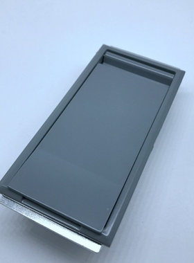 MS850-1A配二点钢栓灰色面板锁，箱变锁，箱式变电站锁，美变锁