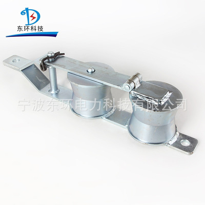 电力施工用松绳器LK1拉绳松绳器单轮3T6T双轮6吨拉线松绳器