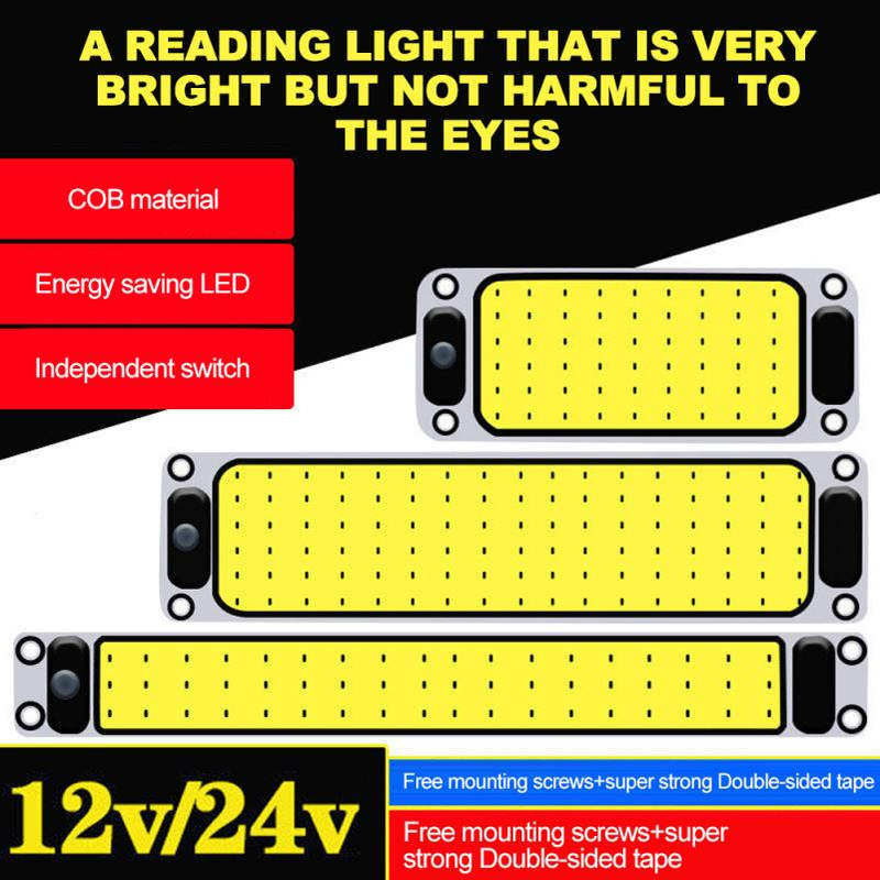 LED 12-24V Car Interior Lighting Reading Night Strip Light I