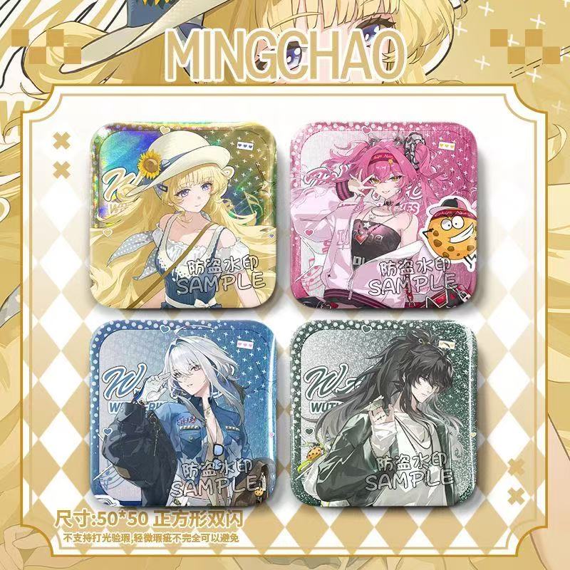 鸣潮趣多多联动周边仇远露帕嘉贝莉娜菲比二次元动漫双闪正方形谷