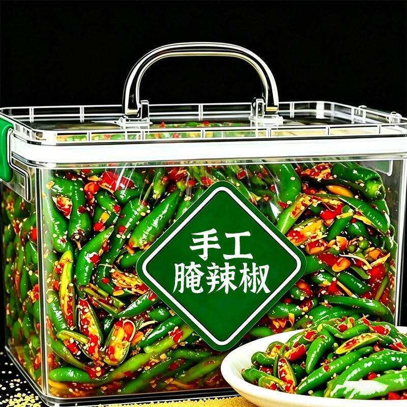 纯手工酸辣小辣椒下饭菜