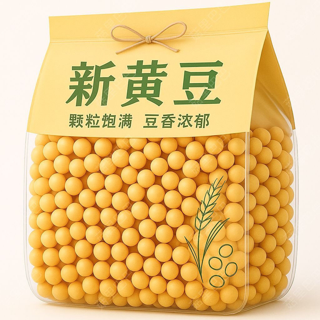 东北黄豆大豆新货农家自种批发干货腐竹打豆浆专用大粒做豆腐