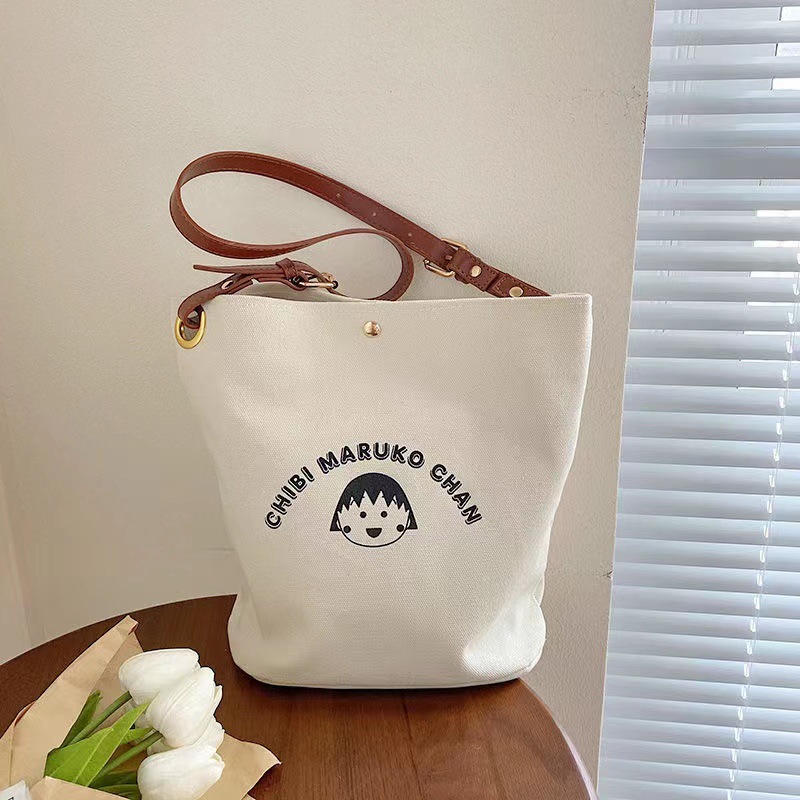 梦想家水桶包百搭单肩女斜挎包