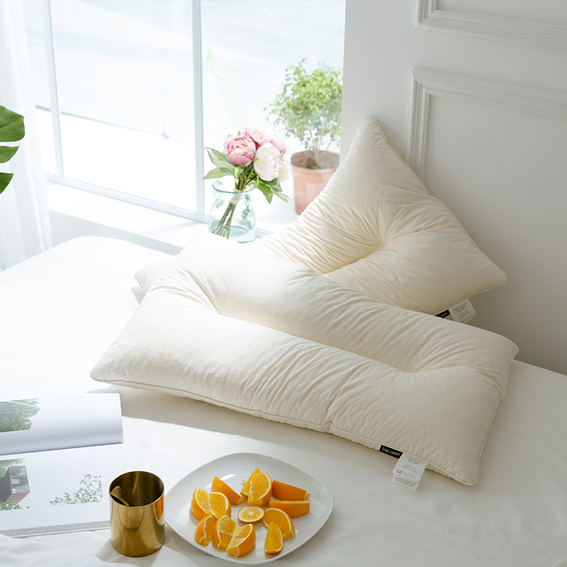 日式乳胶颗粒护颈枕芯 慢回弹成人柔软舒适酒店乳胶单人枕头48x74