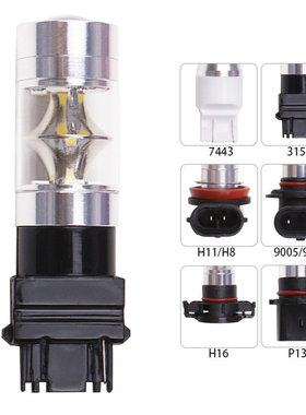 厂家直销汽车led车灯 T25 3156 12灯转向灯3157 2835 60w刹车灯