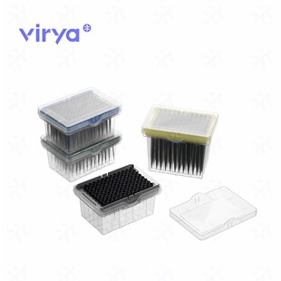导电 黑色 96个 Virya 50盒 滤芯吸头 盒 箱 Tecan10μl盒装