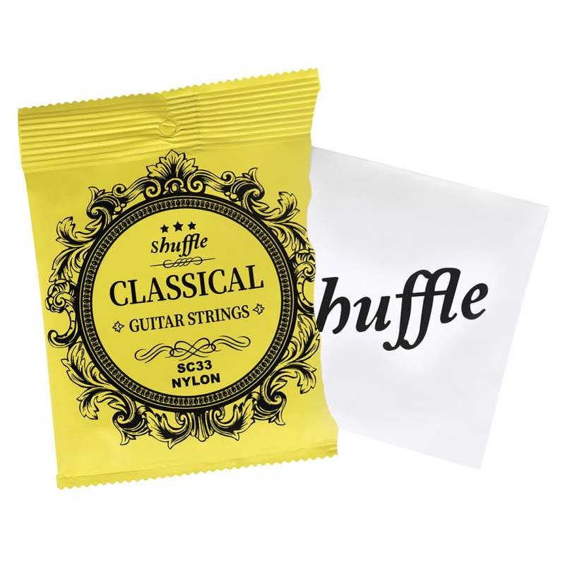 Shuffle古典吉他弦SC33木吉他琴弦铜合金尼龙弦吉他1-6根套弦批发