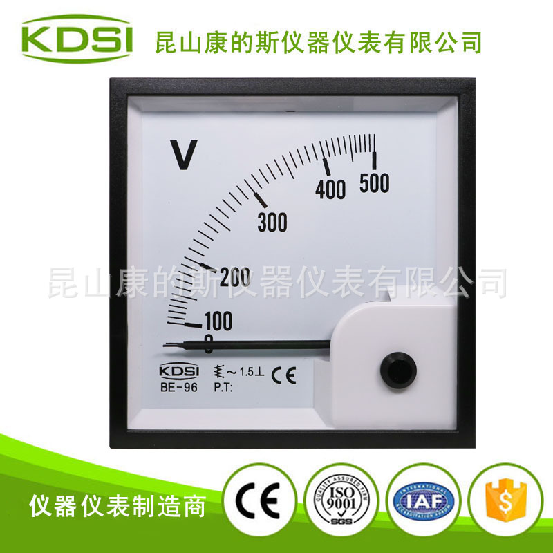 指针式电压表BE-96 AC500V 低温-40℃防冻电表 厂家供应 质保一年