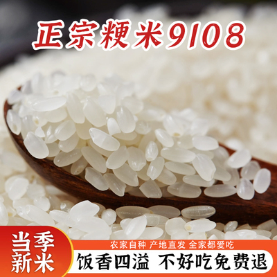 10斤南粳9108大米软香糯粳米香米煲粥苏北大米农家优质江苏大米