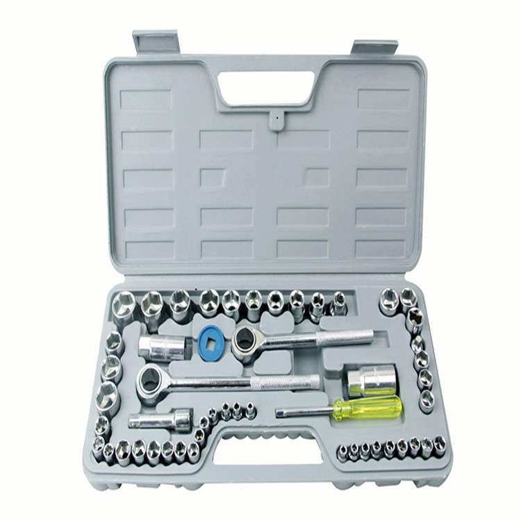 52件套六角套筒组套家用套筒五金工具套筒棘轮扳手汽修套筒组套