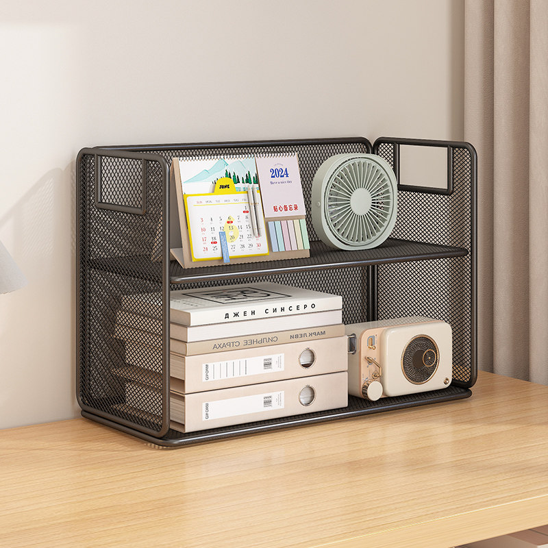 桌上书架桌面置物架办公桌收纳餐桌台面多层书桌分层柜桌子的神器,收纳整理,书桌收纳置物架,淘宝优惠券,粉丝福利购,淘宝优惠卷