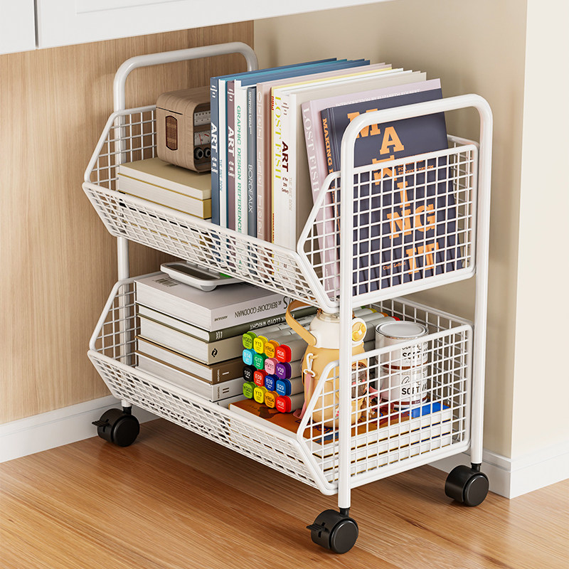 铁艺家用书架置物架儿童绘本收纳架客厅书柜铁架落地多层书架,住宅家具,书架,淘宝优惠券,粉丝福利购,淘宝优惠卷