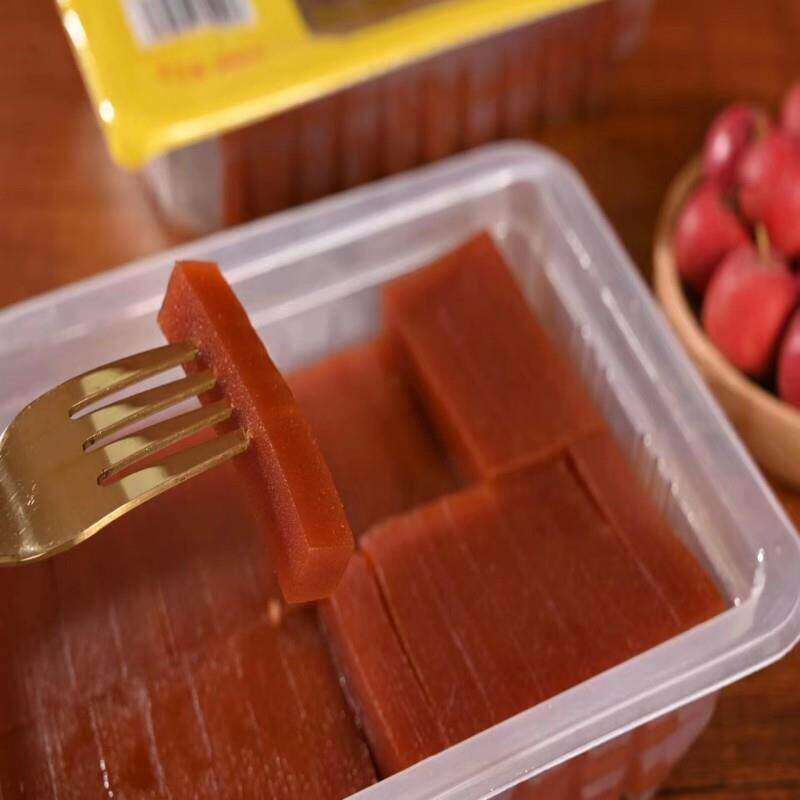 山楂条烤鸭餐饮山楂糕京糕条老北京山楂糕风味约130条500克/盒