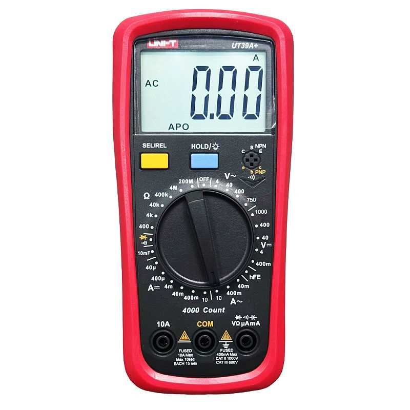 优利德数字万用多用万能表UT39A表UT890D+通断蜂鸣保护电容电阻