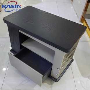 极简移动小推车折叠桌可变方形休闲桌翻转器 家用边几茶几轻奢意式