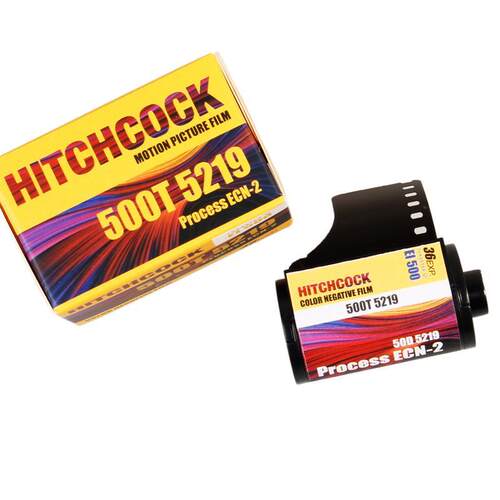 HITCHCOCK 5219电影胶卷 ISO500彩色胶片 135胶卷36张 25年12月